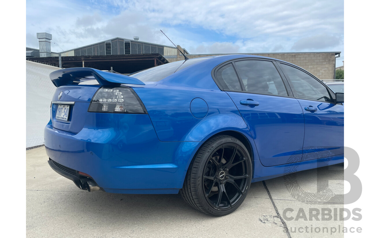 4/2010 Holden Commodore SV6 VE II 4d Sedan Blue 3.6L