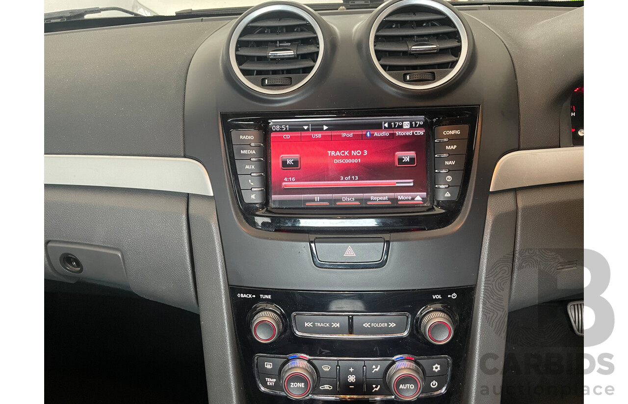 4/2010 Holden Commodore SV6 VE II 4d Sedan Blue 3.6L