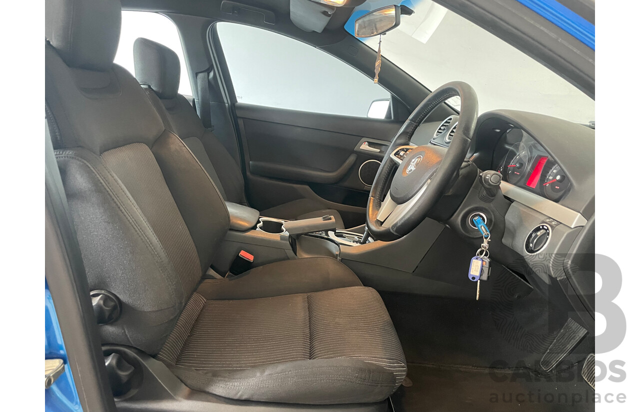 4/2010 Holden Commodore SV6 VE II 4d Sedan Blue 3.6L