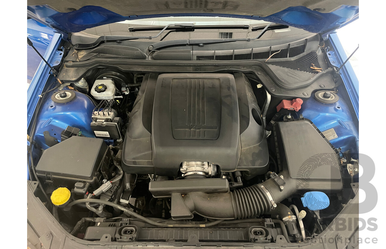 4/2010 Holden Commodore SV6 VE II 4d Sedan Blue 3.6L