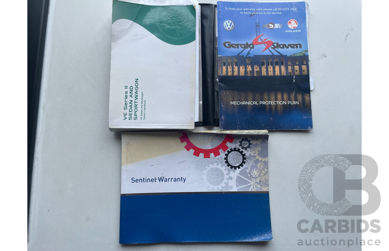 4/2010 Holden Commodore SV6 VE II 4d Sedan Blue 3.6L