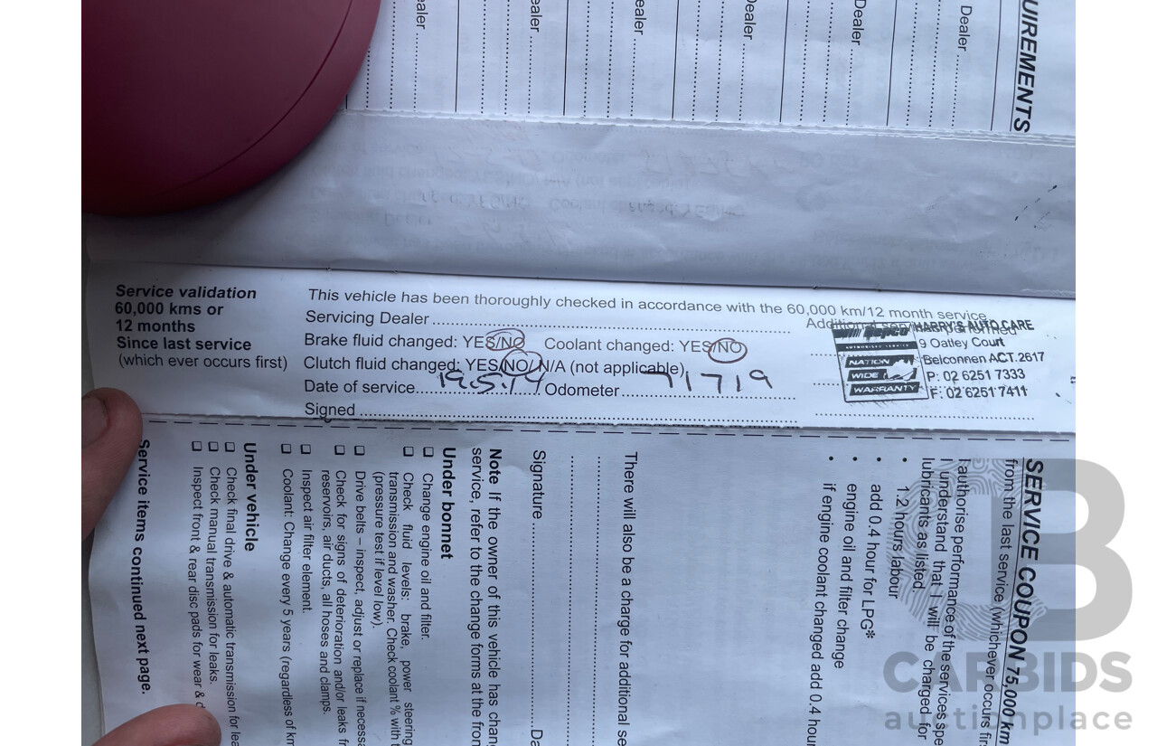 4/2010 Holden Commodore SV6 VE II 4d Sedan Blue 3.6L