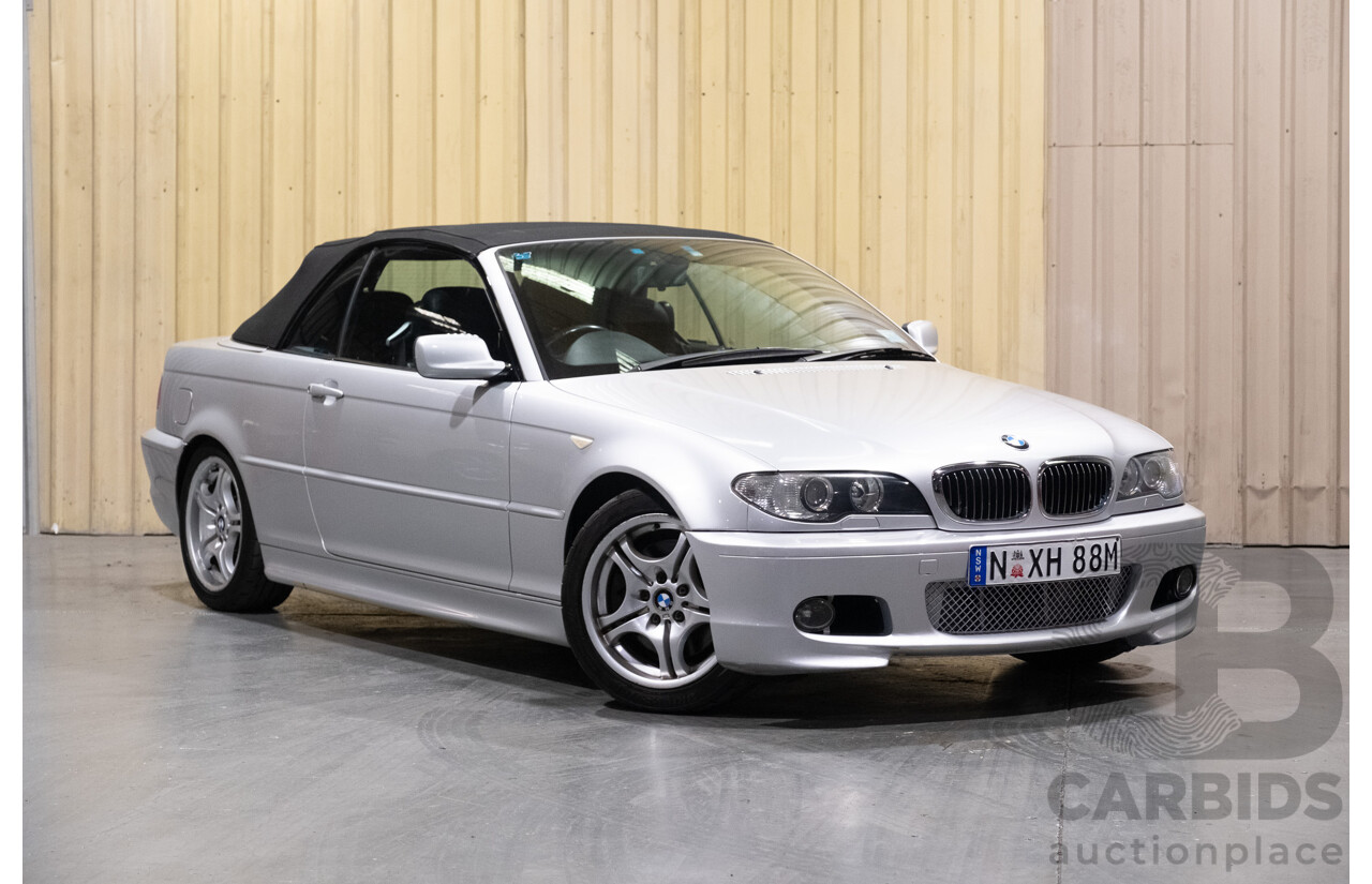12/2004 BMW 330Ci M-Sport Package E46 2d Convertible Silver 3.0L