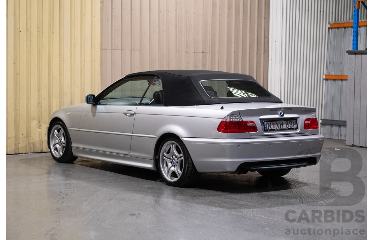 12/2004 BMW 330Ci M-Sport Package E46 2d Convertible Silver 3.0L