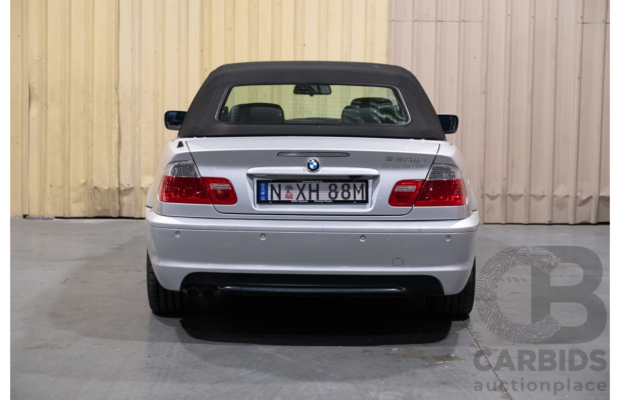 12/2004 BMW 330Ci M-Sport Package E46 2d Convertible Silver 3.0L