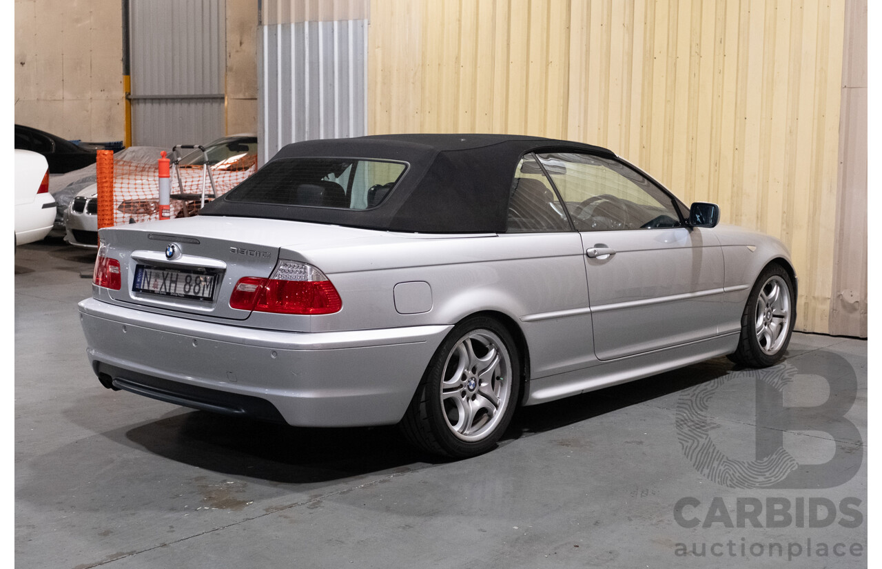 12/2004 BMW 330Ci M-Sport Package E46 2d Convertible Silver 3.0L