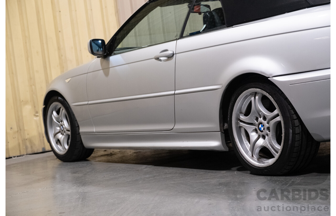 12/2004 BMW 330Ci M-Sport Package E46 2d Convertible Silver 3.0L