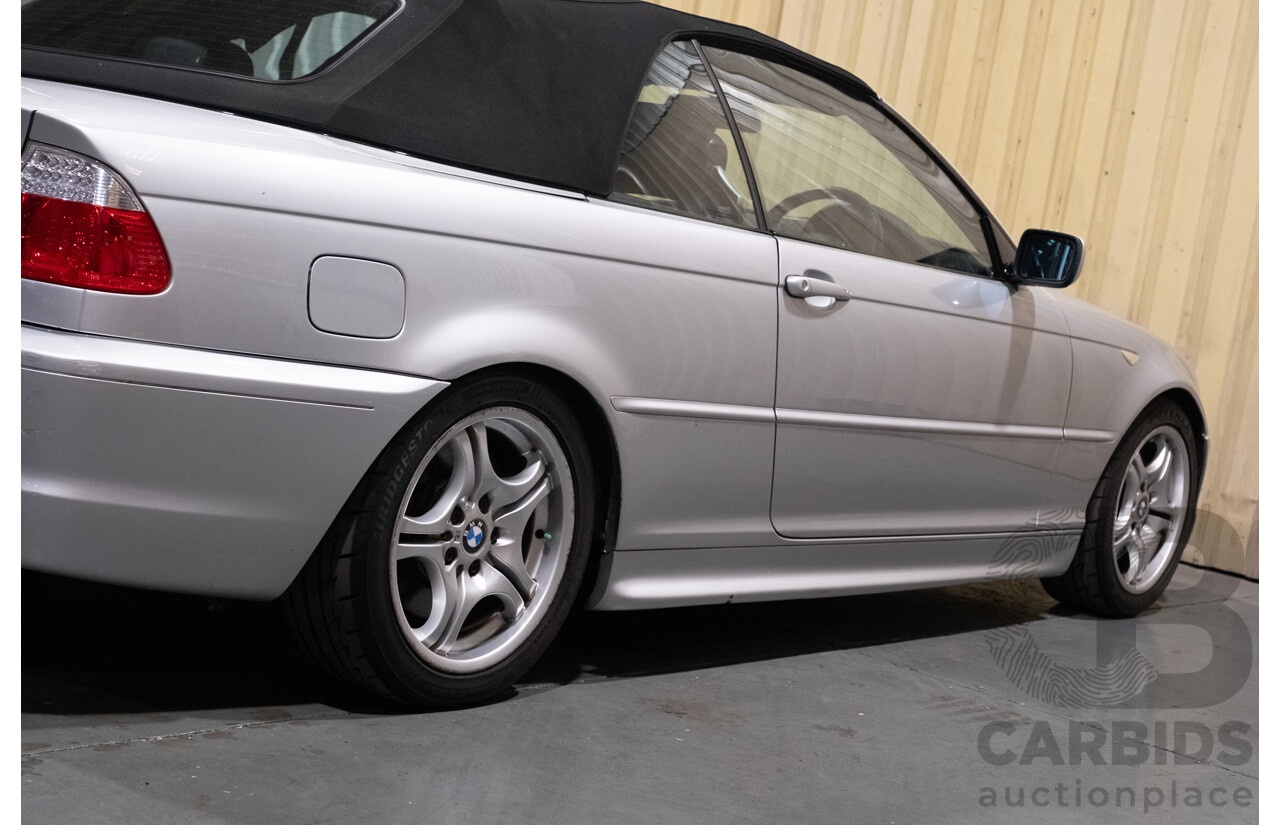 12/2004 BMW 330Ci M-Sport Package E46 2d Convertible Silver 3.0L