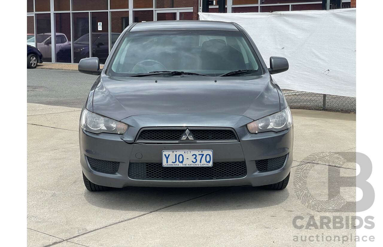 6/2010 Mitsubishi Lancer Activ CJ MY10 4d Sedan Grey 2.0L