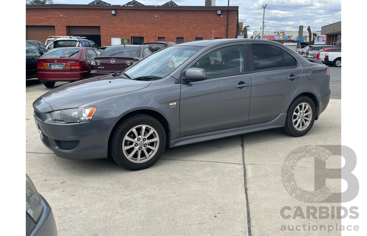 6/2010 Mitsubishi Lancer Activ CJ MY10 4d Sedan Grey 2.0L