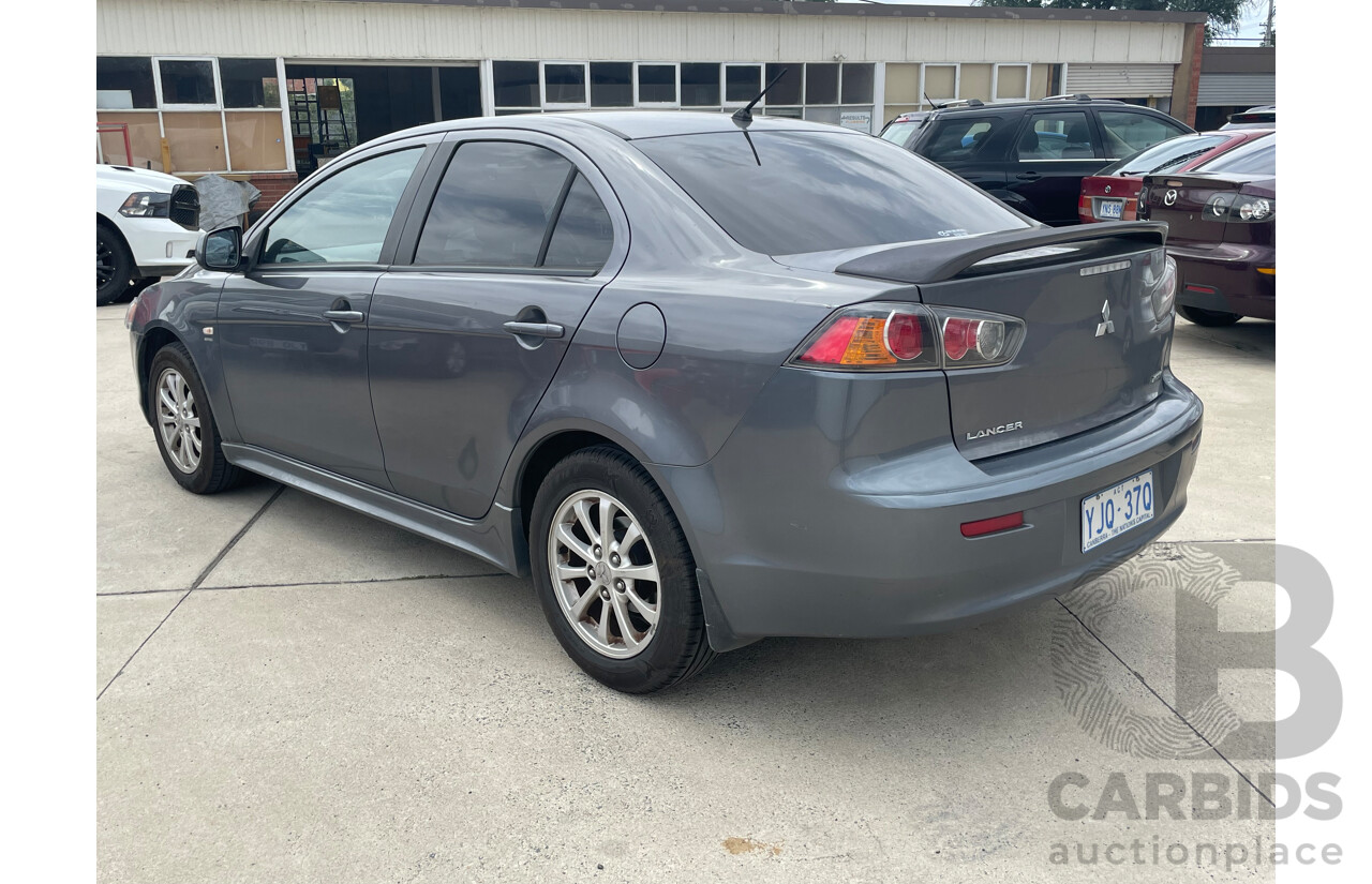 6/2010 Mitsubishi Lancer Activ CJ MY10 4d Sedan Grey 2.0L