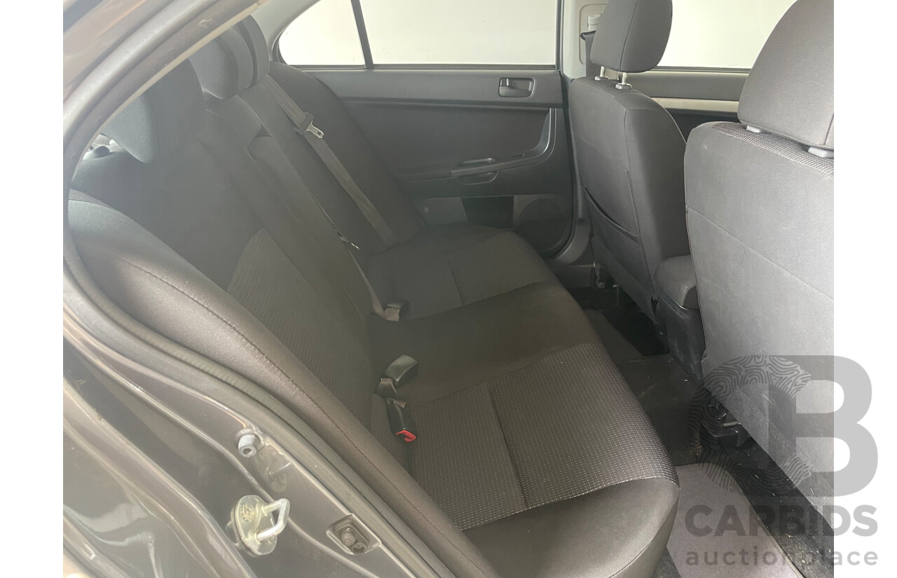 6/2010 Mitsubishi Lancer Activ CJ MY10 4d Sedan Grey 2.0L