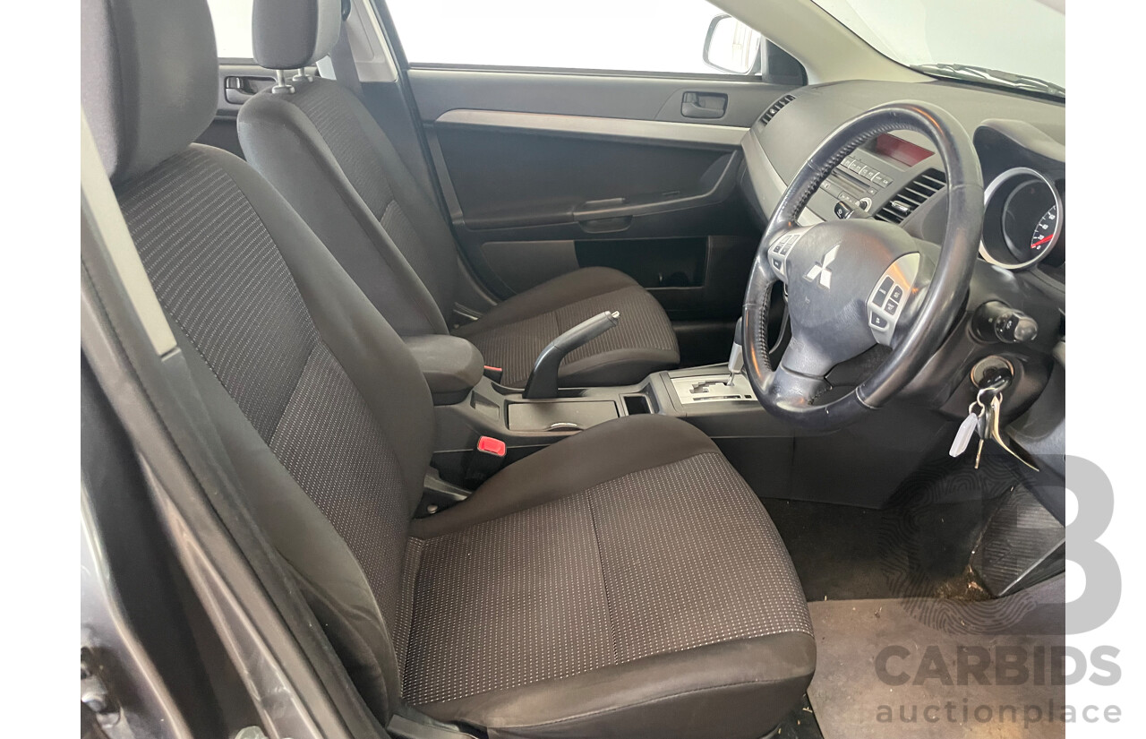 6/2010 Mitsubishi Lancer Activ CJ MY10 4d Sedan Grey 2.0L