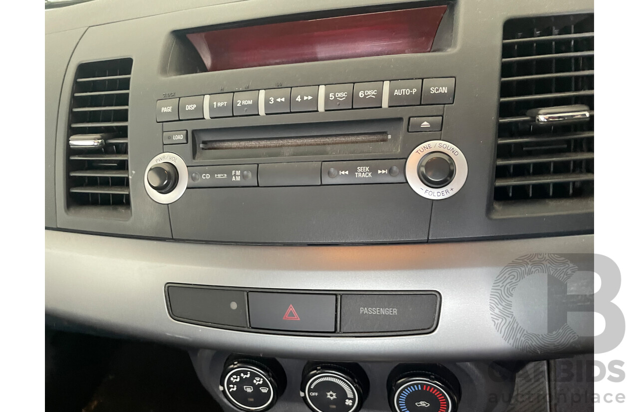 6/2010 Mitsubishi Lancer Activ CJ MY10 4d Sedan Grey 2.0L