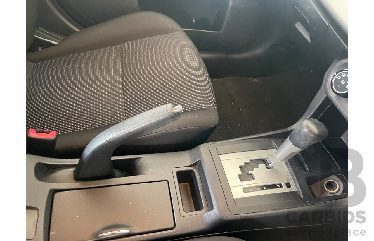 6/2010 Mitsubishi Lancer Activ CJ MY10 4d Sedan Grey 2.0L