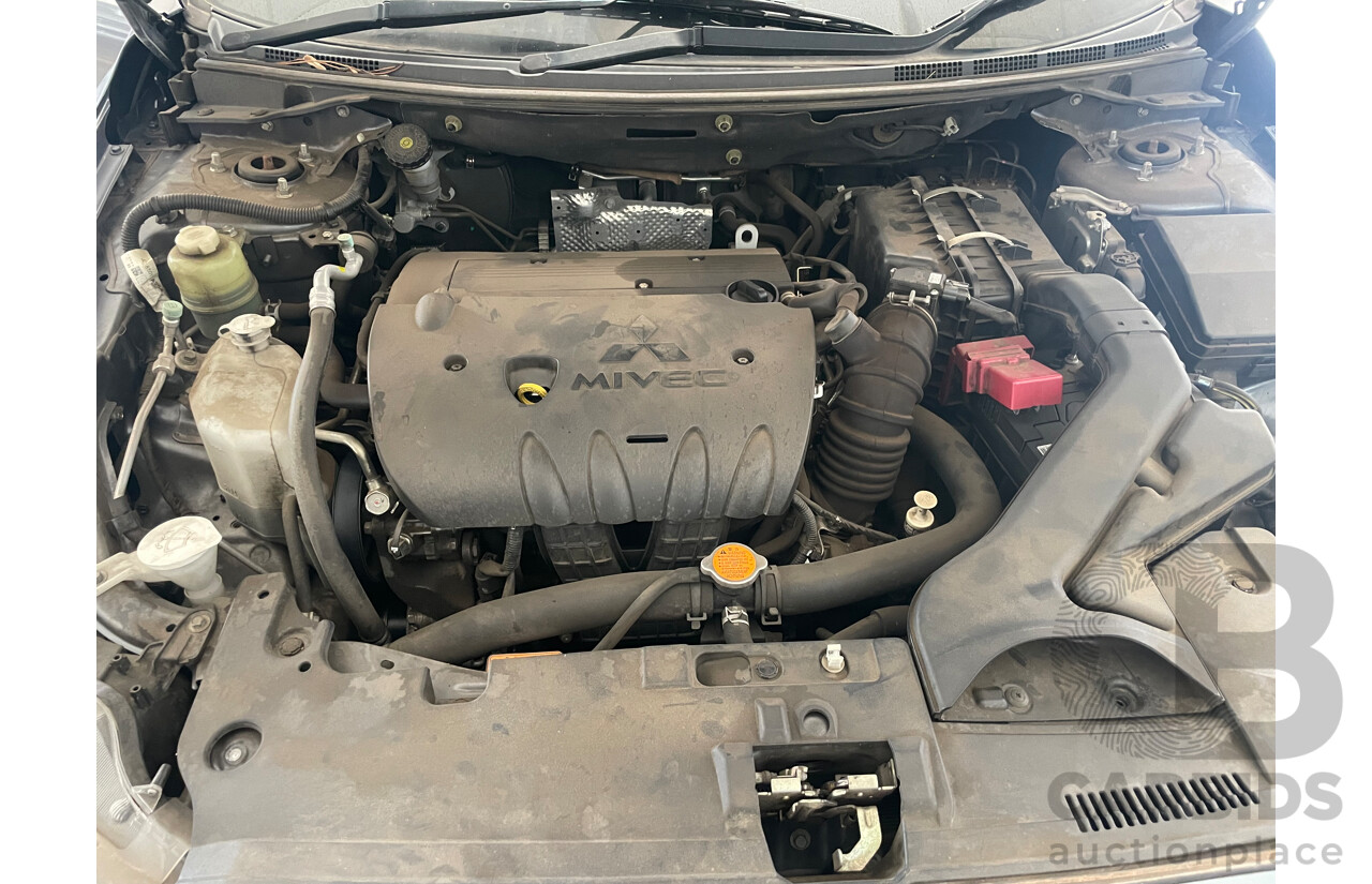 6/2010 Mitsubishi Lancer Activ CJ MY10 4d Sedan Grey 2.0L