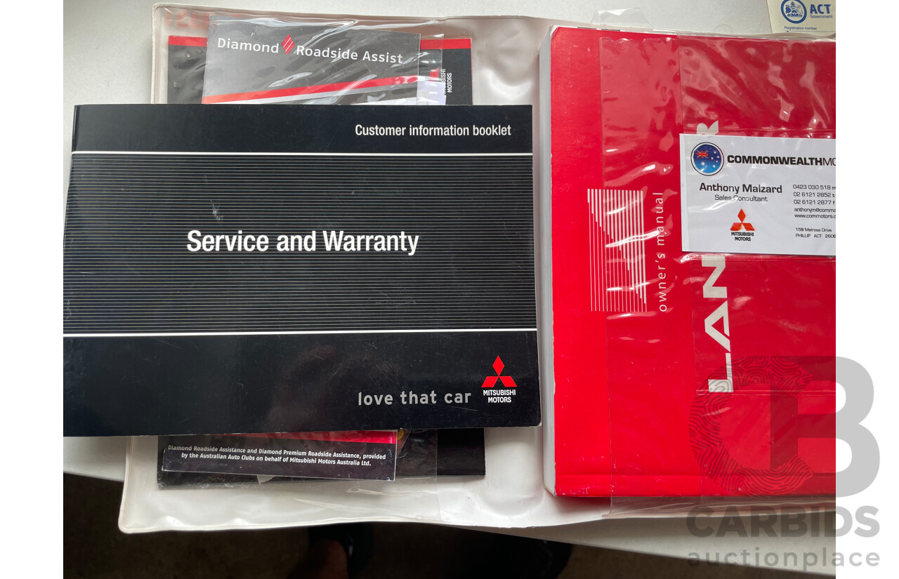 6/2010 Mitsubishi Lancer Activ CJ MY10 4d Sedan Grey 2.0L