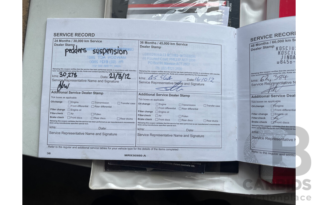 6/2010 Mitsubishi Lancer Activ CJ MY10 4d Sedan Grey 2.0L