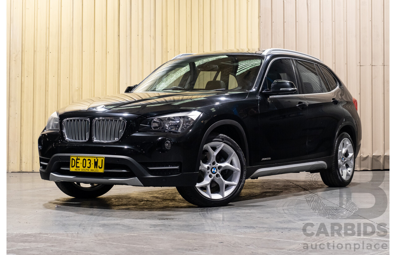 09/2013 BMW X1 Xdrive 28i (AWD) E84 MY13 4d Wagon Black Turbo 2.0L
