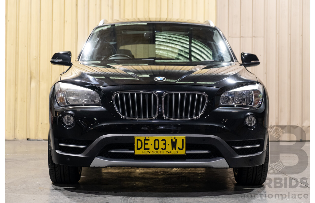 09/2013 BMW X1 Xdrive 28i (AWD) E84 MY13 4d Wagon Black Turbo 2.0L