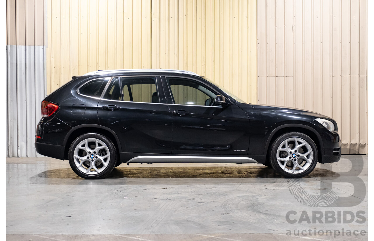 09/2013 BMW X1 Xdrive 28i (AWD) E84 MY13 4d Wagon Black Turbo 2.0L