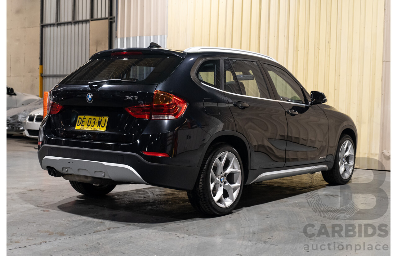 09/2013 BMW X1 Xdrive 28i (AWD) E84 MY13 4d Wagon Black Turbo 2.0L