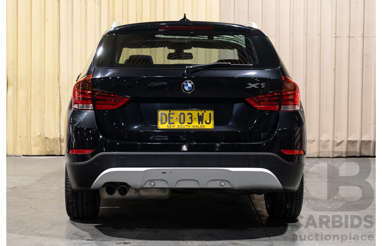 09/2013 BMW X1 Xdrive 28i (AWD) E84 MY13 4d Wagon Black Turbo 2.0L