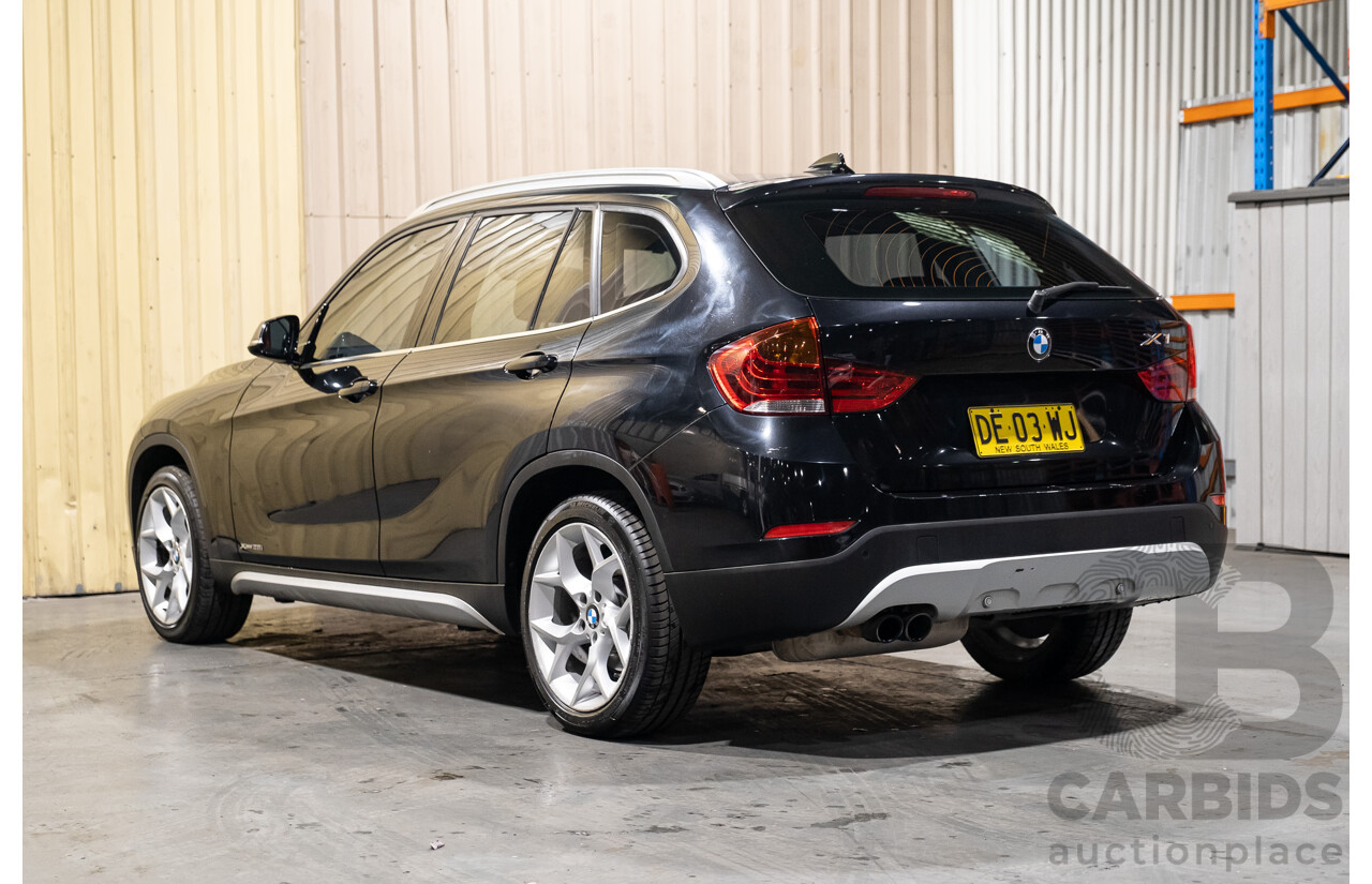 09/2013 BMW X1 Xdrive 28i (AWD) E84 MY13 4d Wagon Black Turbo 2.0L