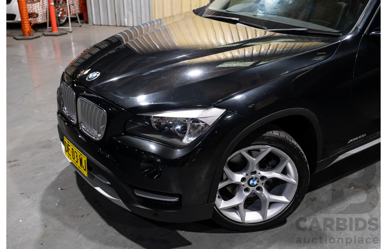 09/2013 BMW X1 Xdrive 28i (AWD) E84 MY13 4d Wagon Black Turbo 2.0L