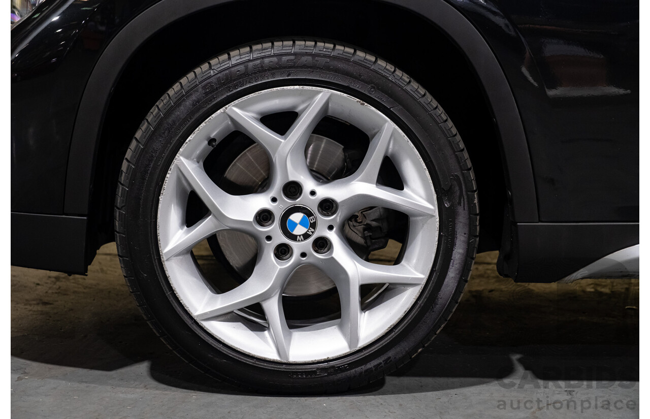 09/2013 BMW X1 Xdrive 28i (AWD) E84 MY13 4d Wagon Black Turbo 2.0L