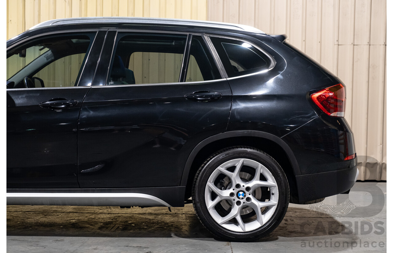 09/2013 BMW X1 Xdrive 28i (AWD) E84 MY13 4d Wagon Black Turbo 2.0L