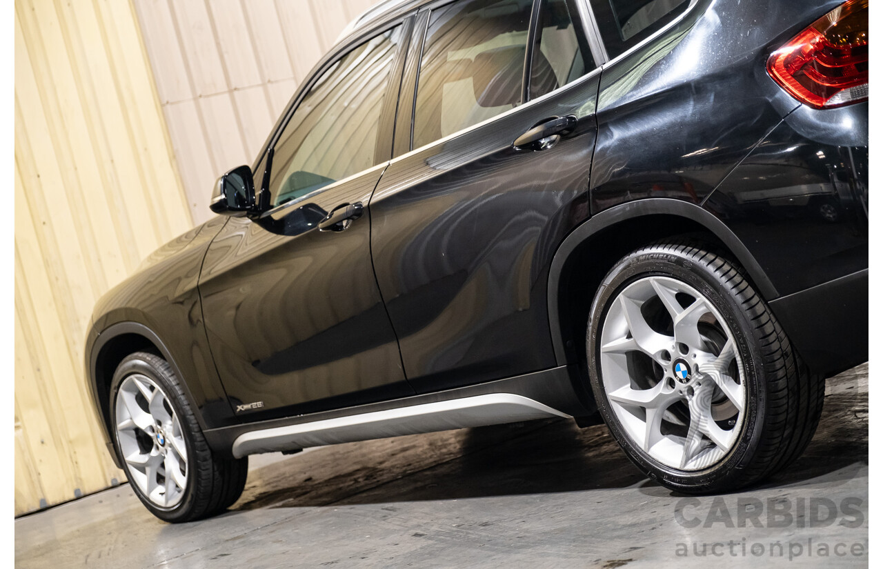 09/2013 BMW X1 Xdrive 28i (AWD) E84 MY13 4d Wagon Black Turbo 2.0L