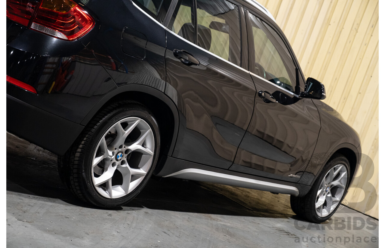 09/2013 BMW X1 Xdrive 28i (AWD) E84 MY13 4d Wagon Black Turbo 2.0L