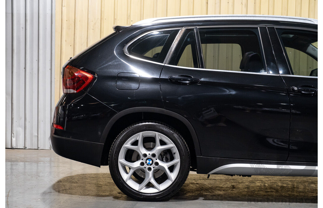 09/2013 BMW X1 Xdrive 28i (AWD) E84 MY13 4d Wagon Black Turbo 2.0L