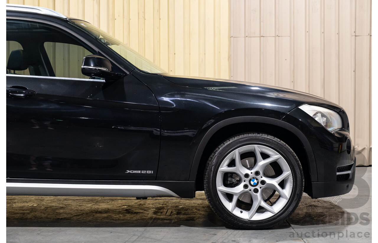 09/2013 BMW X1 Xdrive 28i (AWD) E84 MY13 4d Wagon Black Turbo 2.0L