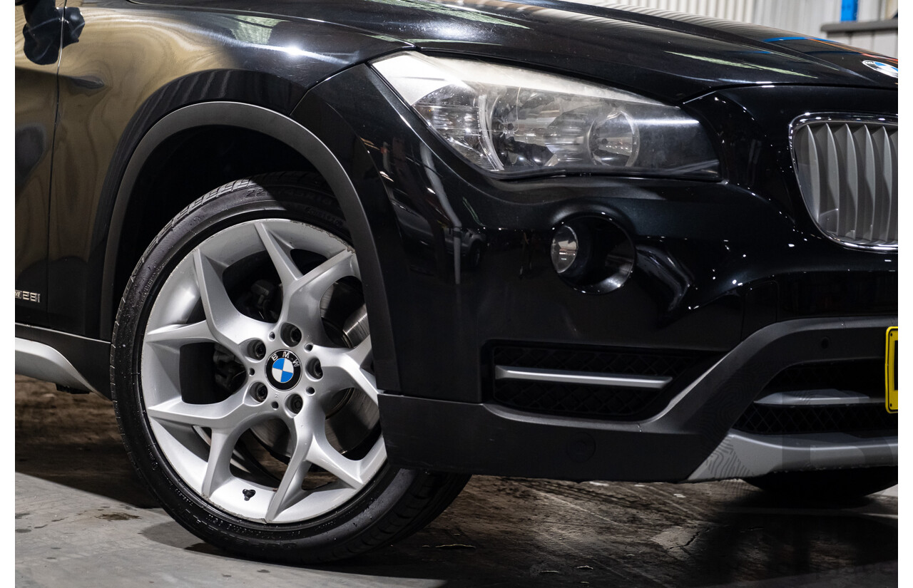 09/2013 BMW X1 Xdrive 28i (AWD) E84 MY13 4d Wagon Black Turbo 2.0L