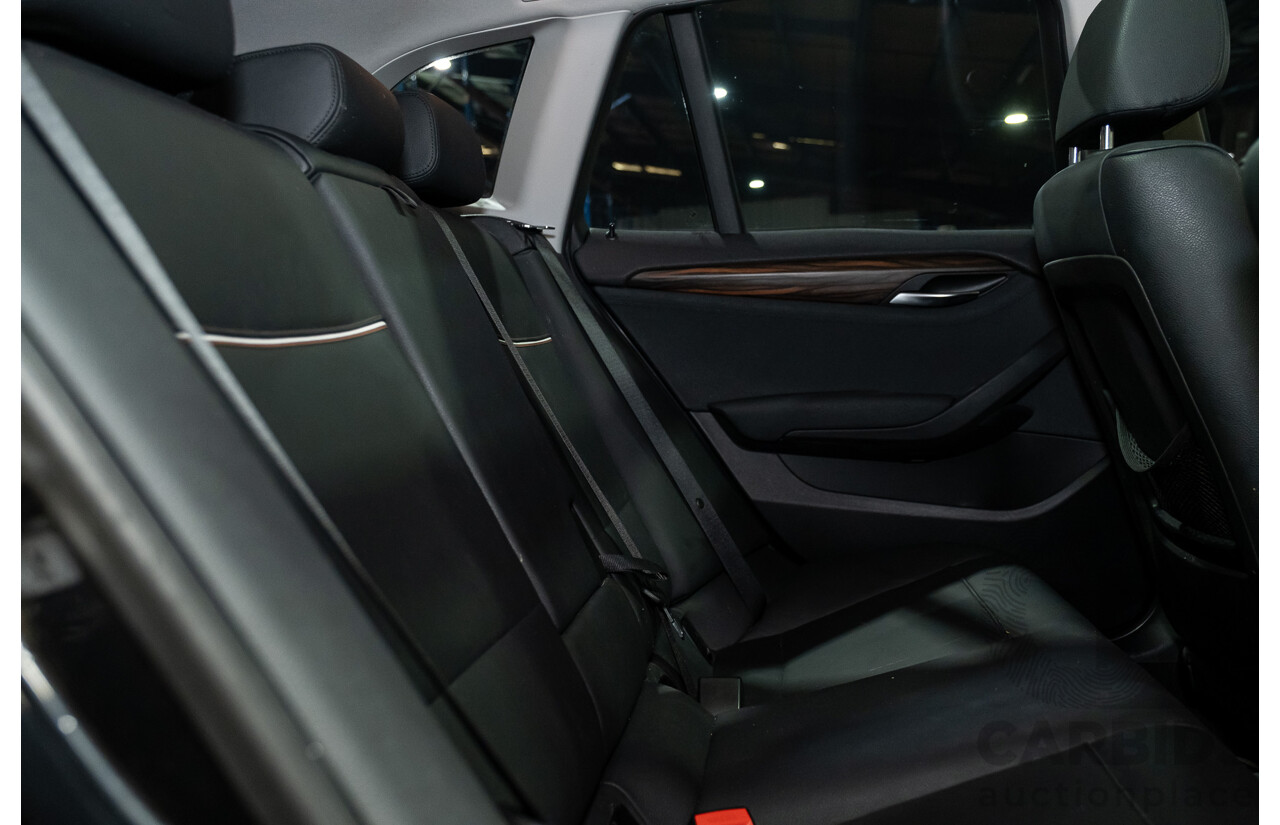 09/2013 BMW X1 Xdrive 28i (AWD) E84 MY13 4d Wagon Black Turbo 2.0L