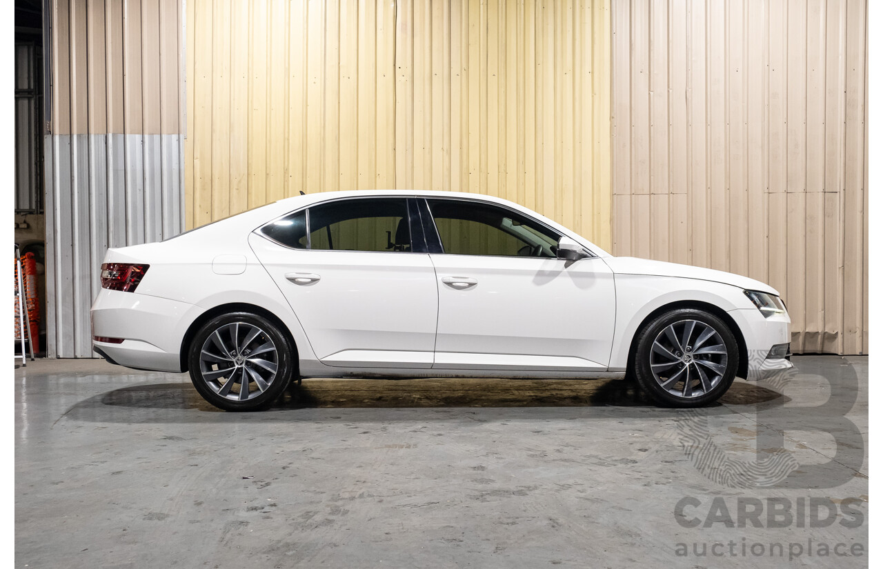 2/2016 Skoda Superb 140TDI NP MY16 4d Sedan White Turbo Diesel 2.0L