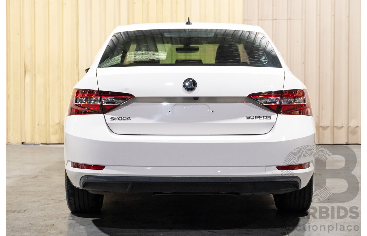 2/2016 Skoda Superb 140TDI NP MY16 4d Sedan White Turbo Diesel 2.0L
