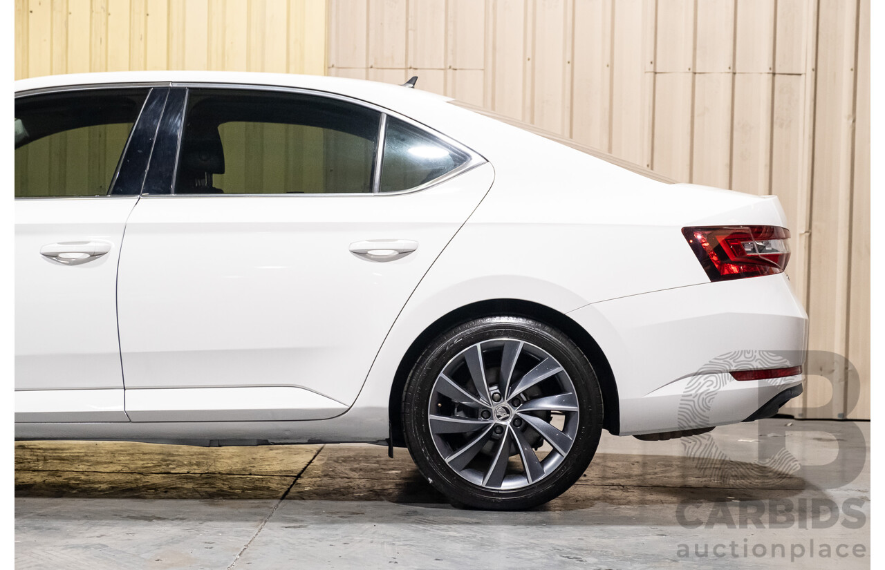 2/2016 Skoda Superb 140TDI NP MY16 4d Sedan White Turbo Diesel 2.0L