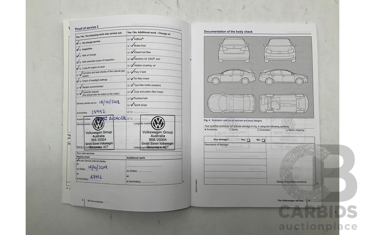 08/2016 Volkswagen Passat 140TDI Highline 3C B8 R-Line Package 4d Sedan White Turbo Diesel 2.0L