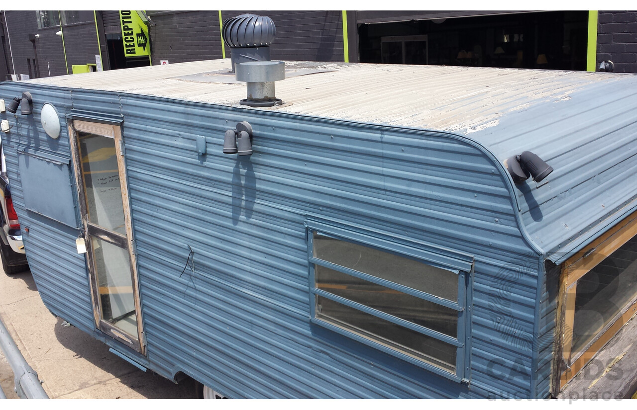 1978 Millard Caravan Single Axle Food Trailer