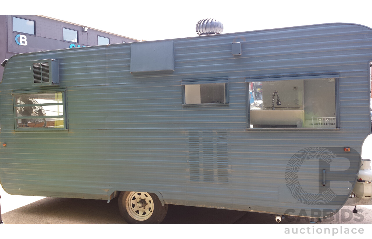 1978 Millard Caravan Single Axle Food Trailer