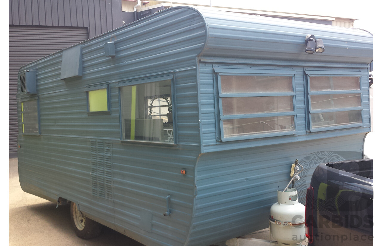 1978 Millard Caravan Single Axle Food Trailer