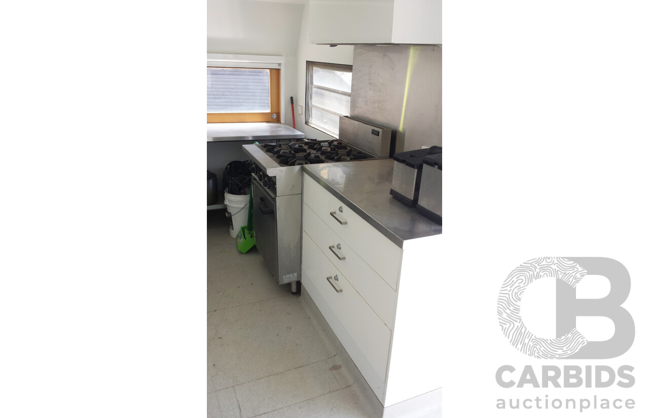 1978 Millard Caravan Single Axle Food Trailer