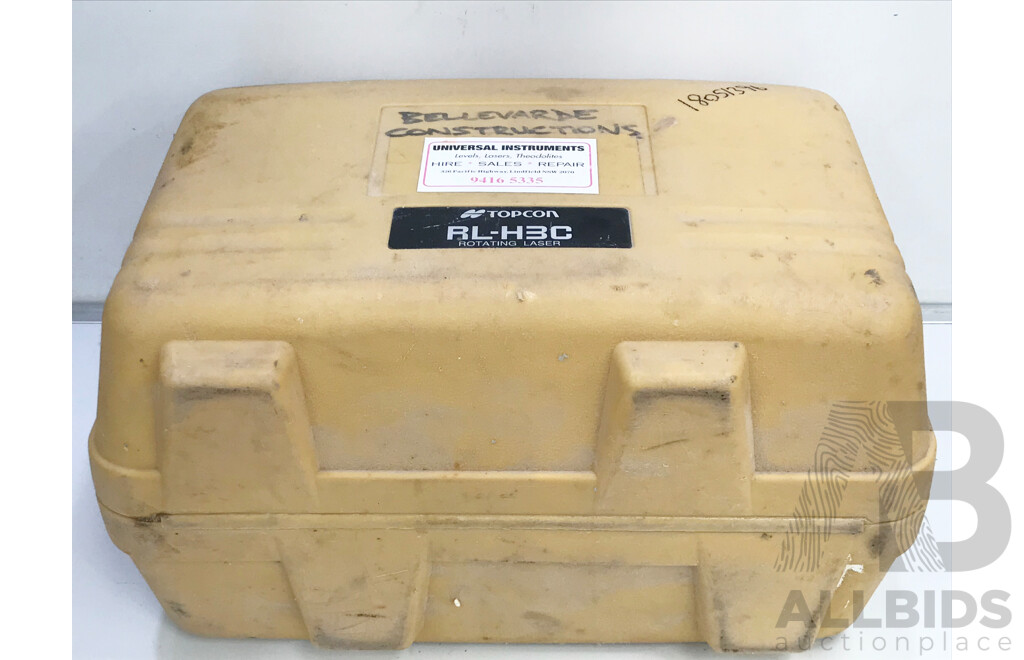 Topcon RL-H3C Laser Level with LS-80B Receiver