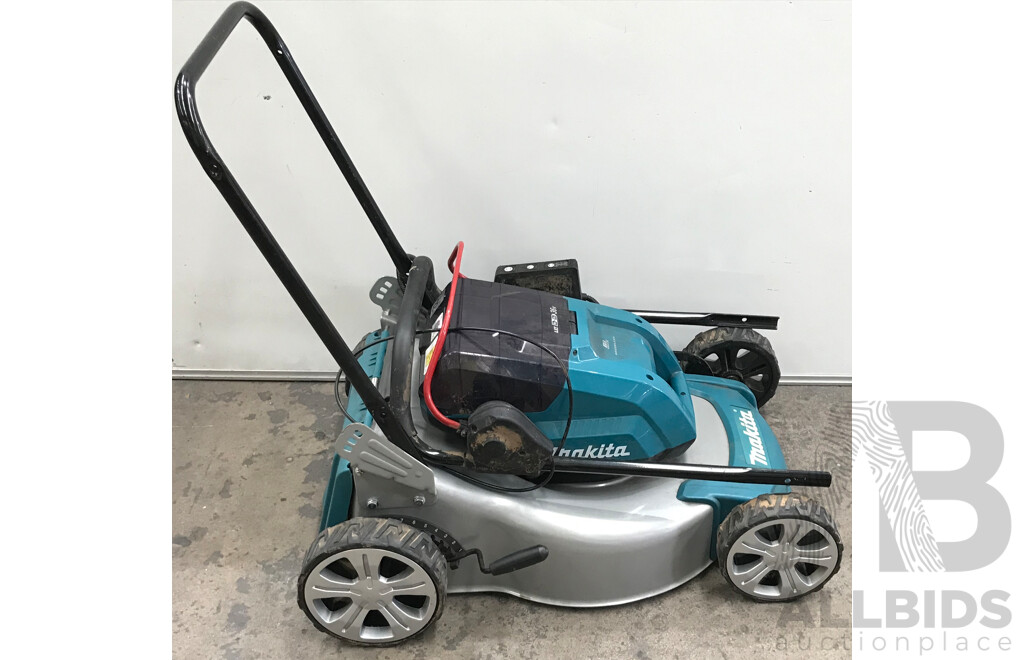 Makita 36 Volt Brushless Cordless Lawn Mower