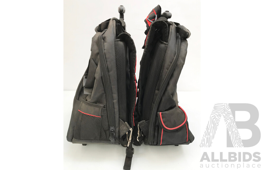 XTorque Backpack Trolley Tool Bag - Lot of 2