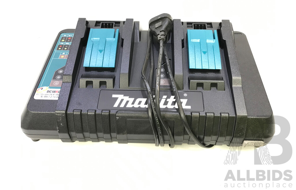 Makita 18 Volt Dual Battery Charging Station