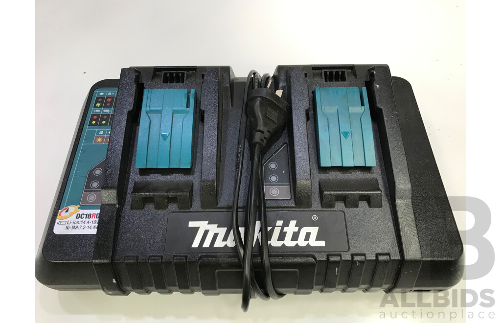 Makita 18 Volt Dual Battery Charging Station